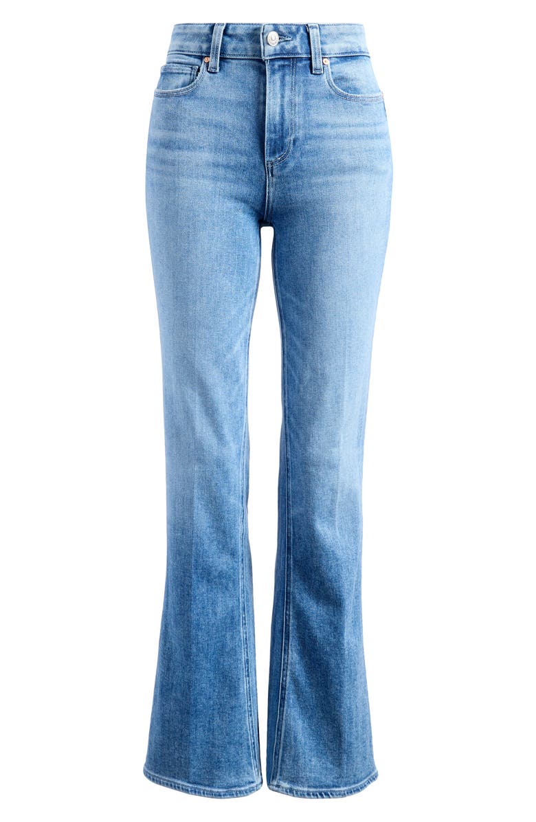 PAIGE Laurel Canyon High Waist Flare Jeans, Alternate, color, Bebop