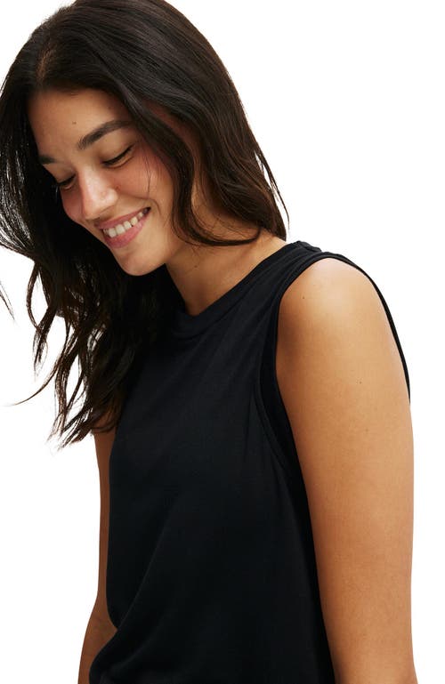 COTTON ON BODY ACTIVE RIB MUSCLE TANK 
