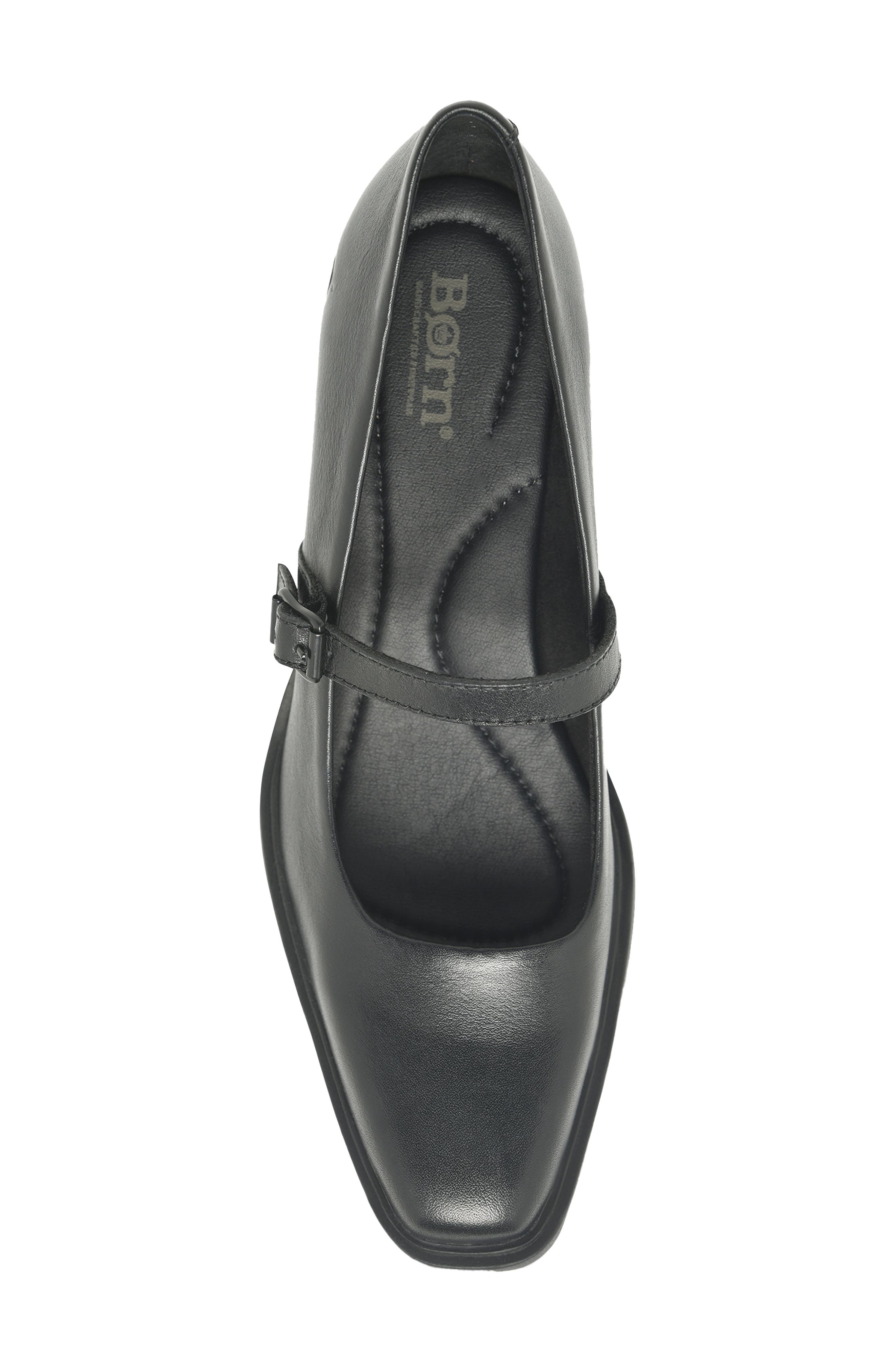 Børn Adelphi Mary Jane Pump, Alternate, color, Black Leather