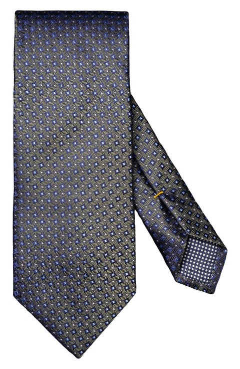 Medallion Silk Jacquard Tie