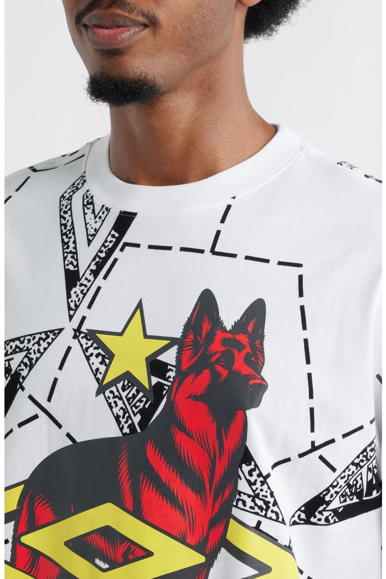 MSFC Graphic T-Shirt, Alternate, color, WHITE / BLACK