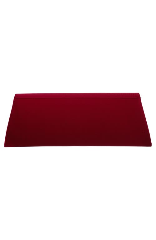 Nina Zoey Clutch In Red Rouge
