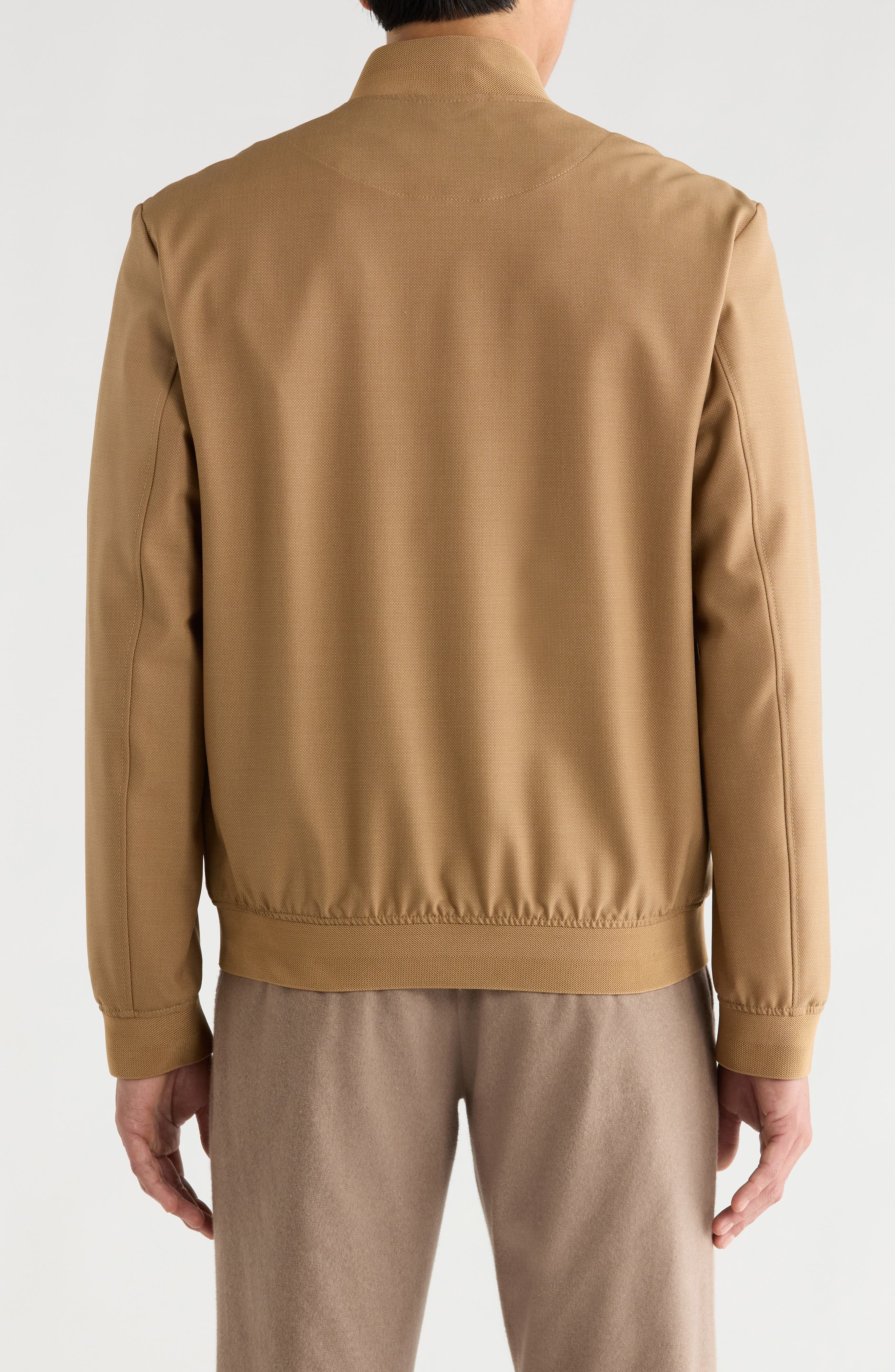 Hanry Textured Wool Blend Bomber Jacket - image 2