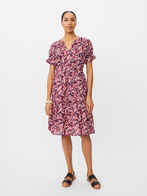 Manorenthis Floral Midi Dress