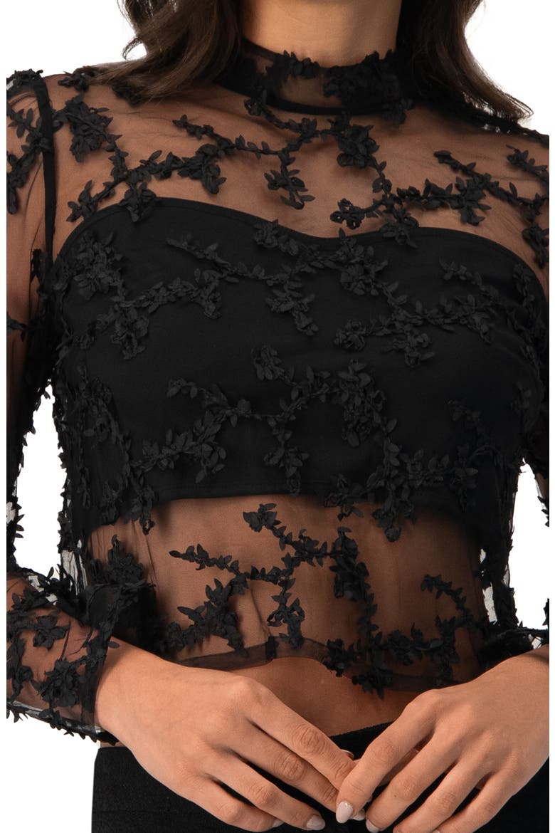 Textured Straight Blouse, Alternate, color, Black