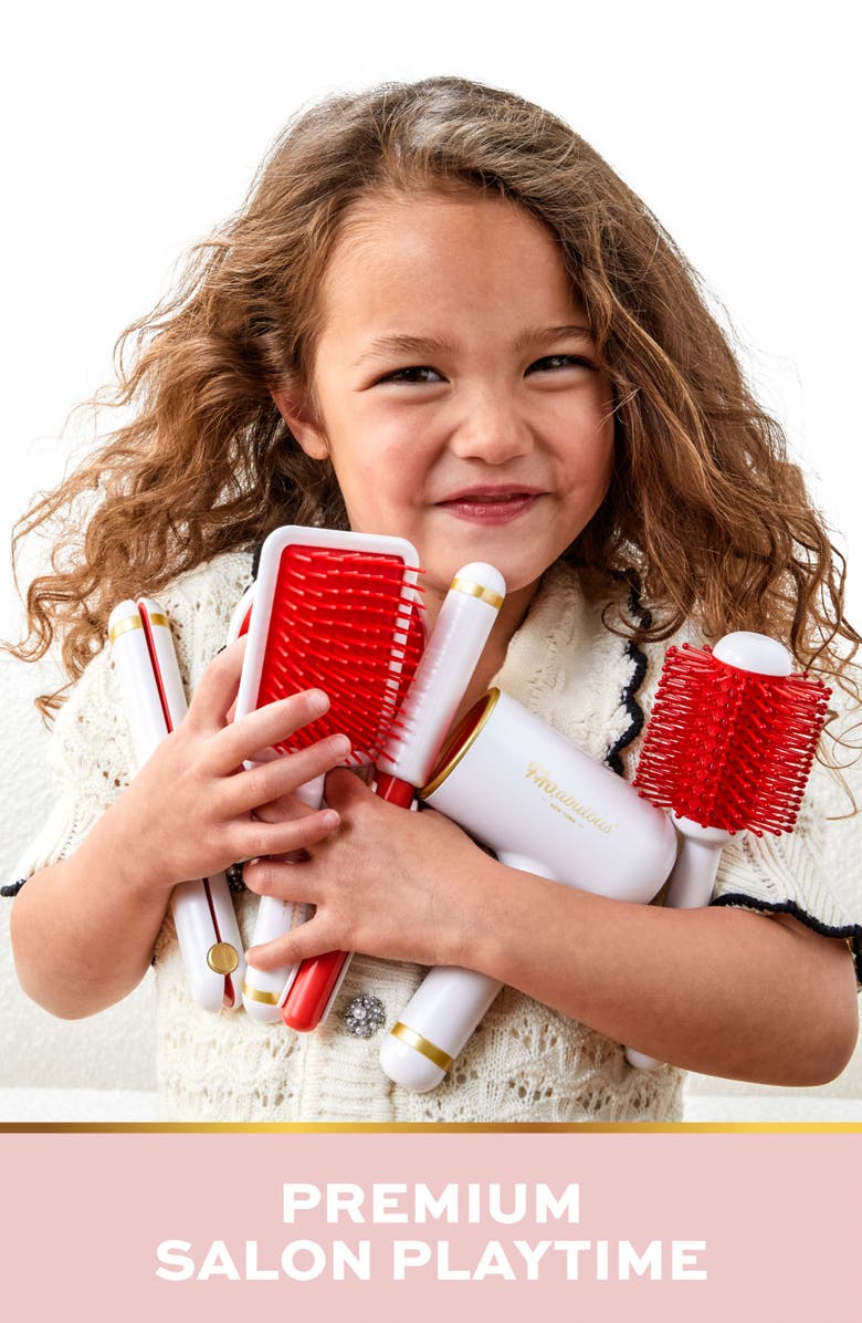 FAO Schwarz Pretend Hair Stylist Toy Set, Alternate, color, Red