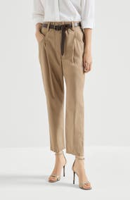 Brunello Cucinelli Five-pocket Track trousers