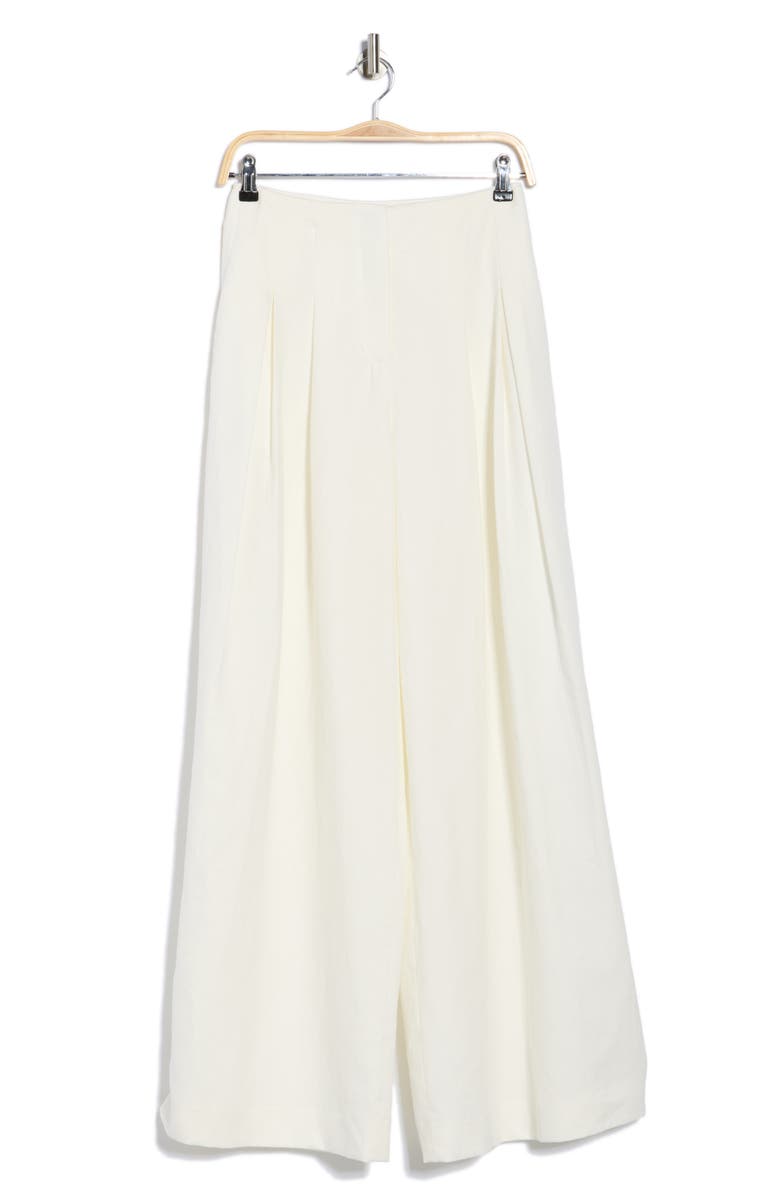 TWP Drew Linen & Cotton Blend Wide Leg Pants, Alternate, color, White