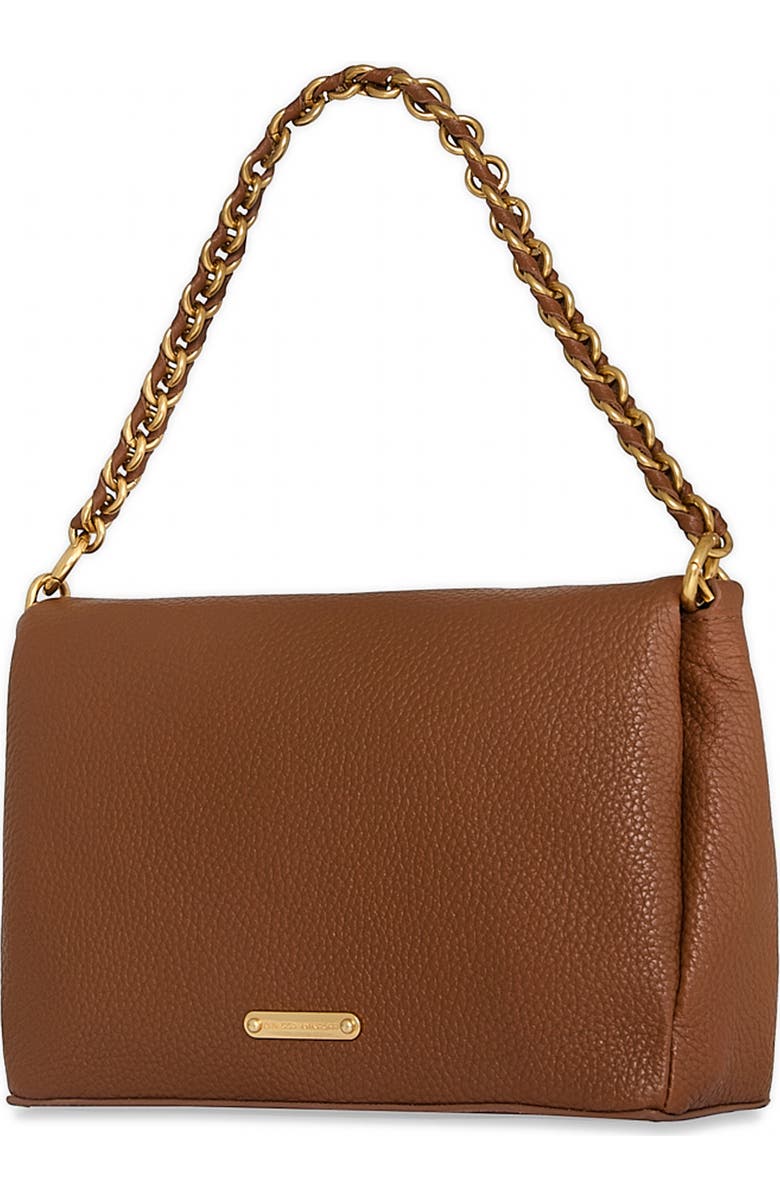 Rebecca Minkoff Foldover Flap Crossbody Bag, Alternate, color, Tawny