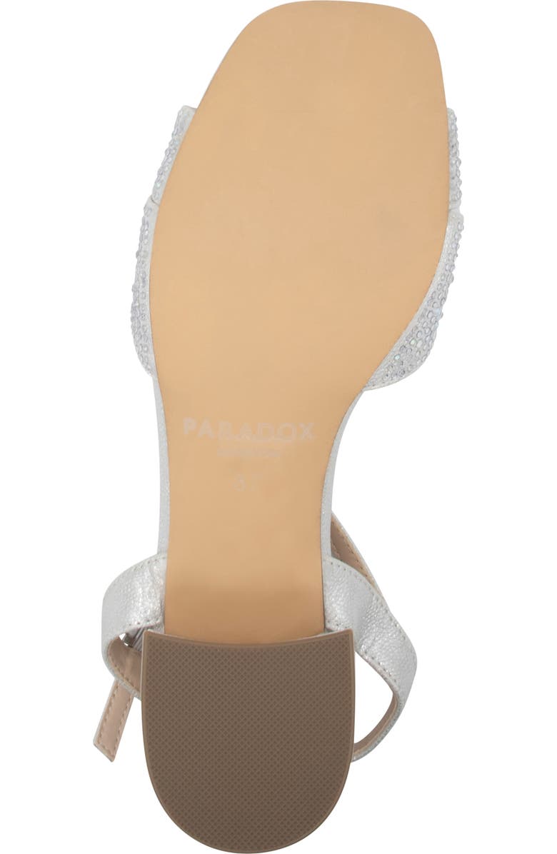 Paradox London Pink Marquise Embellished Ankle Strap Sandal, Alternate, color,