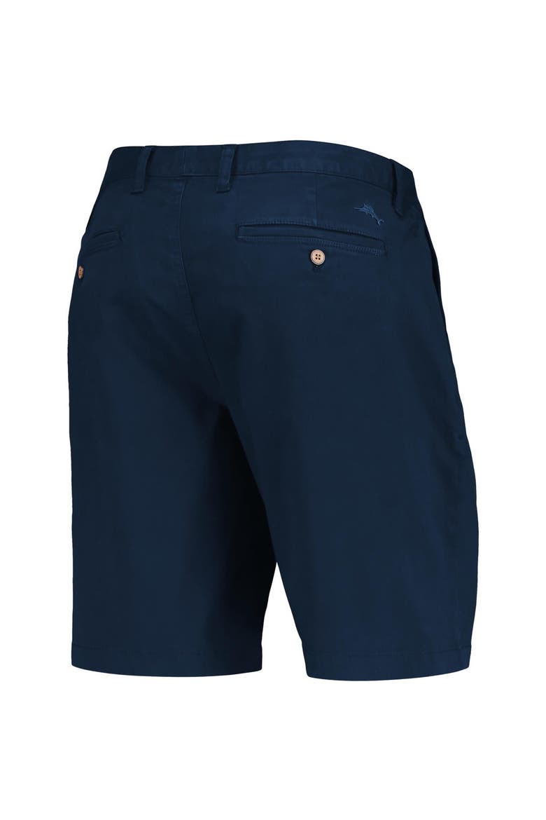 Men's Tommy Bahama Navy New England Patriots Boracay Tri-Blend Shorts, Alternate, color, Navy