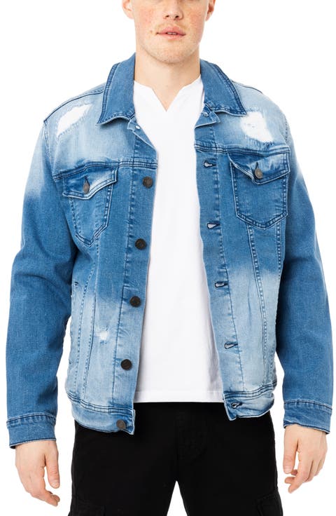 Washed Slim Denim Jacket