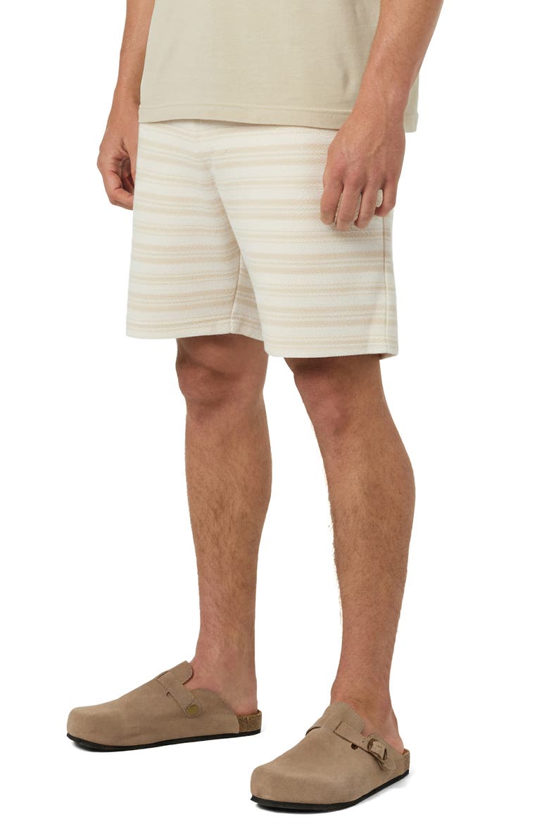 Country Club Stripe Shorts, Alternate, color, TOFU