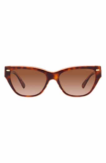 COACH 55mm Gradient Cat Eye Sunglasses