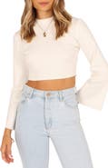 Petal & Pup Fletcher Rib Crop Sweater