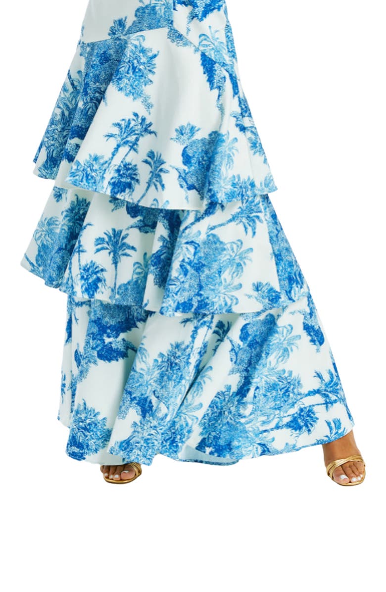 Mestiza New York Torero Gown, Alternate, color, Blue