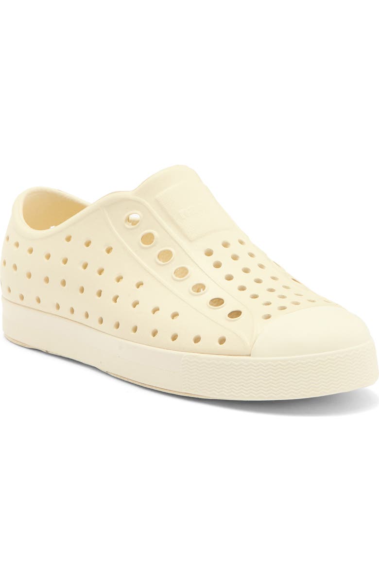 Native Shoes Jefferson Sugarlite Water Resistant Sneaker, Main, color, Bnwht/Bnwht