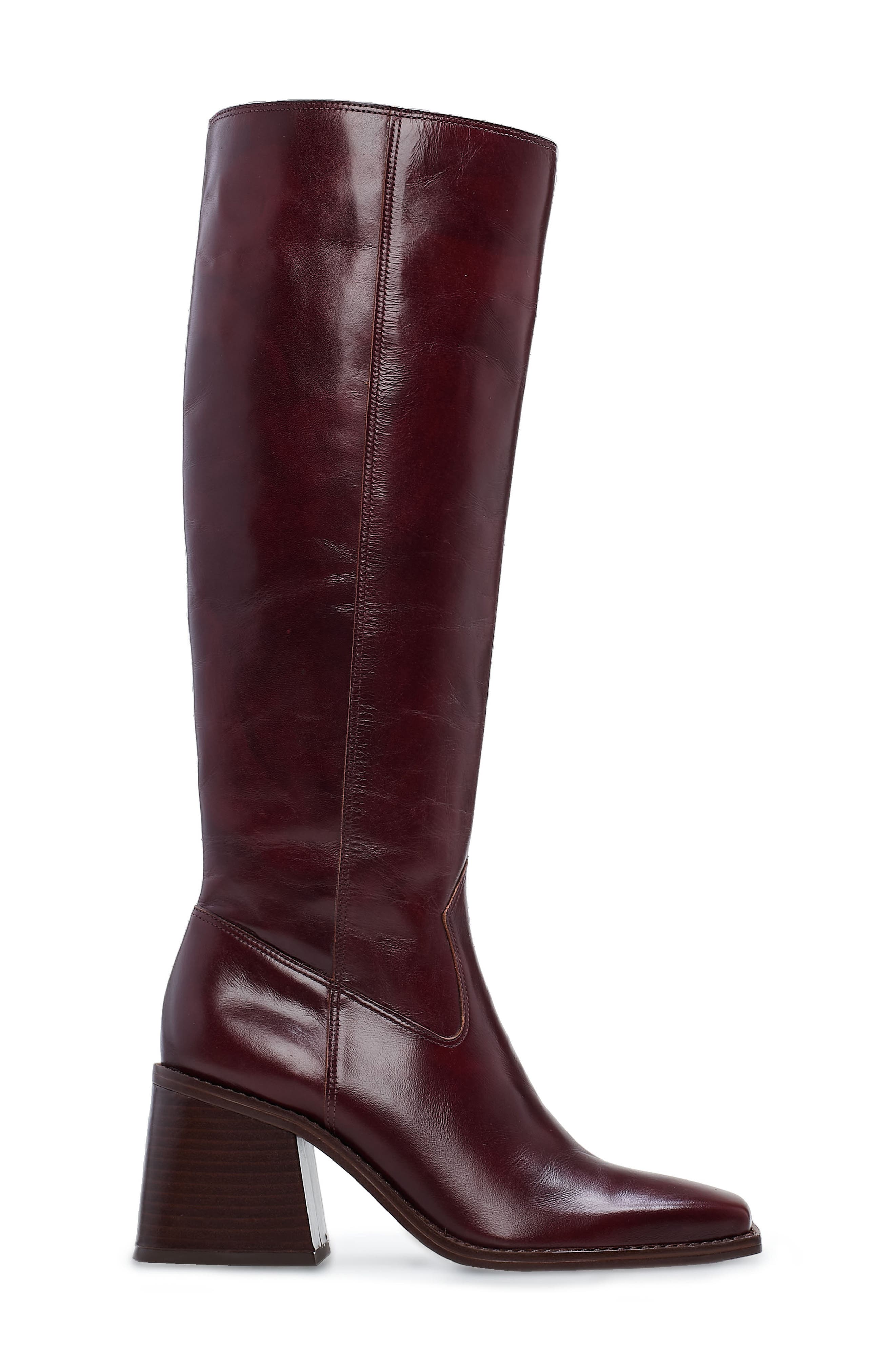 Vince Camuto Sangeti Knee High Boot, Alternate, color, Dark Mahogany