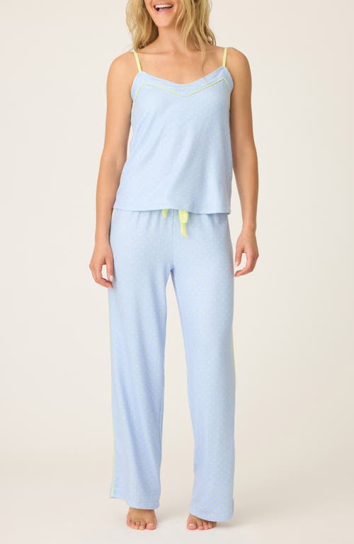Pj Salvage Beautiful Life Jersey Pajamas In Blue