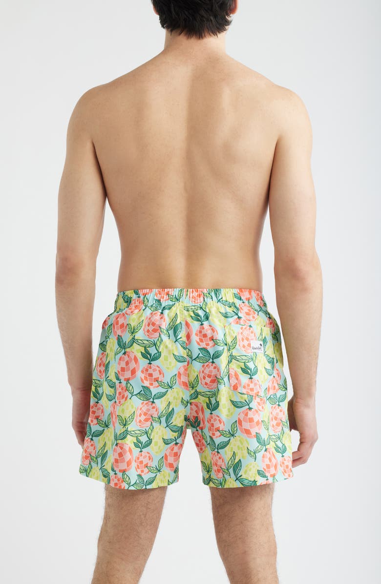 Boardies Citrus Disco Print Swim Trunks, Alternate, color, Multi