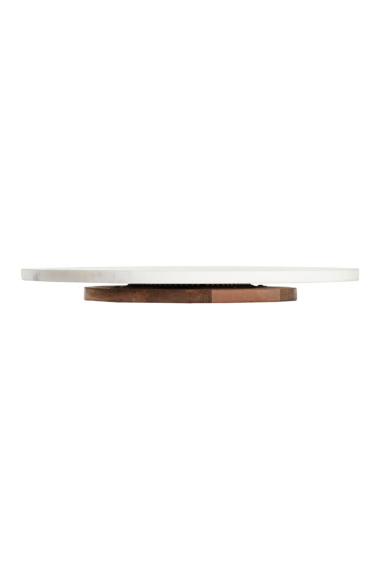 Marble Lazy Susan, Alternate, color, WHITE