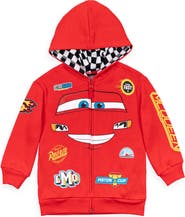 Disney Cars Lightning McQueen Fleece Zip-Up Hoodie