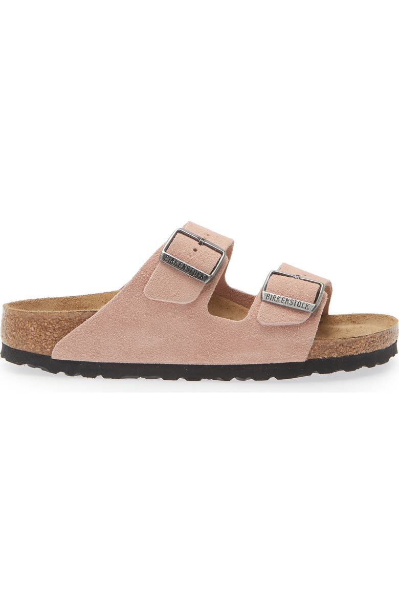 Birkenstock Arizona Sandal, Alternate, color, Pink Clay Suede