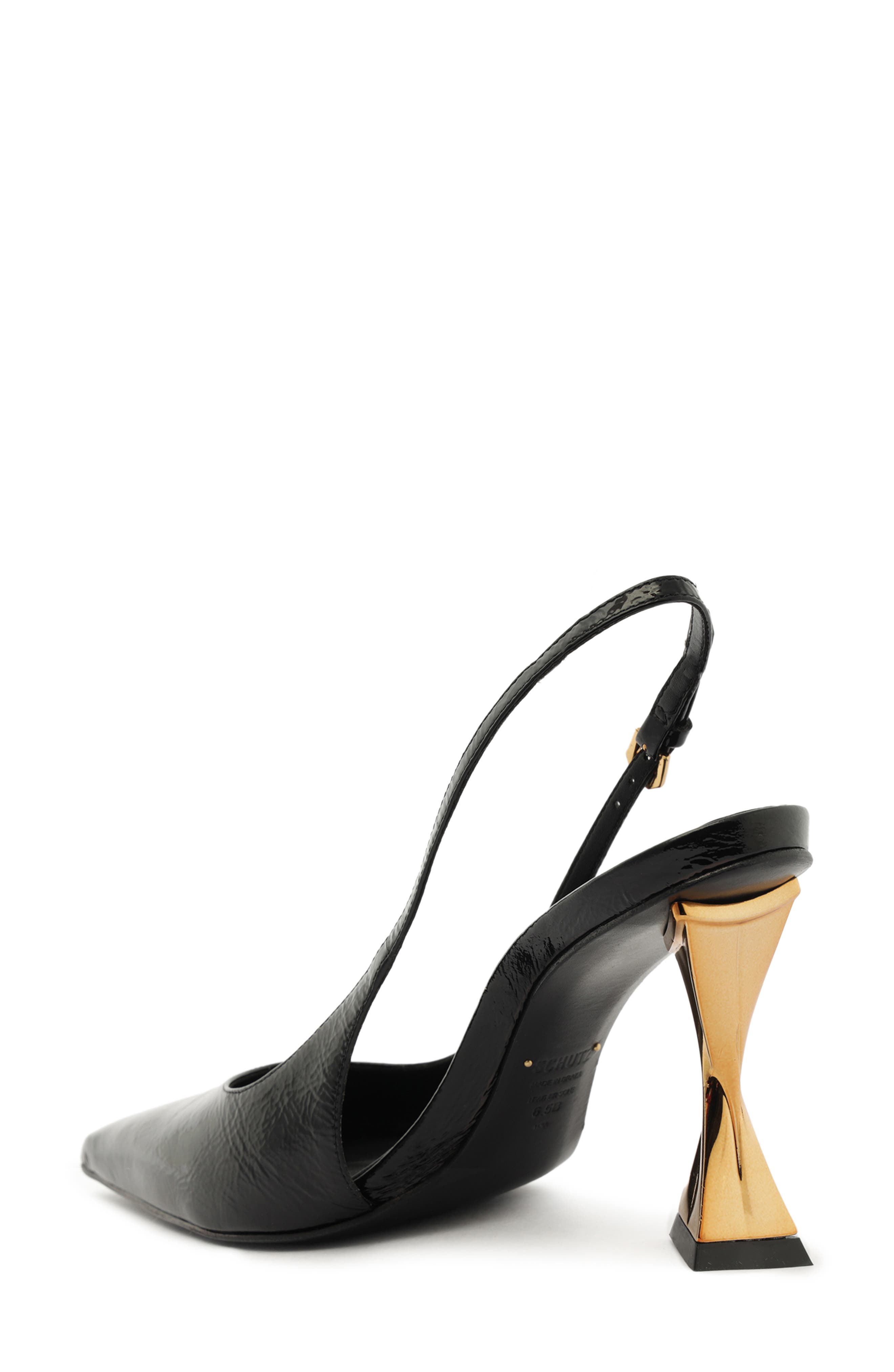 Schutz Elisha Slingback Pump, Alternate, color, Black
