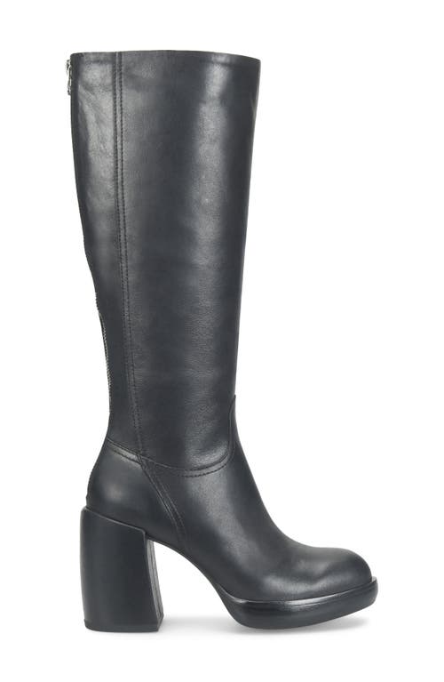 Kork-ease ® Anny Platform Knee High Boot In Black