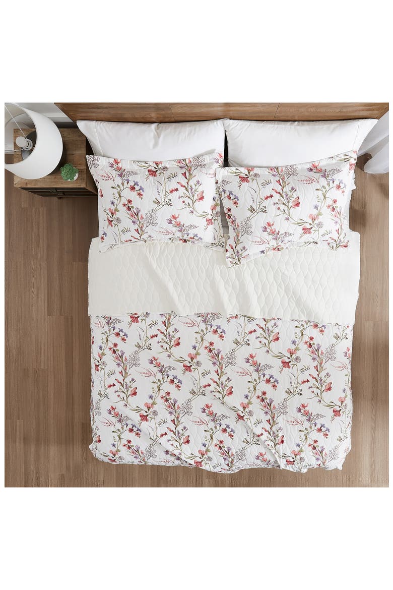 Ariana 3-Piece Quilt Set, Alternate, color, SOFT PINK FLORAL