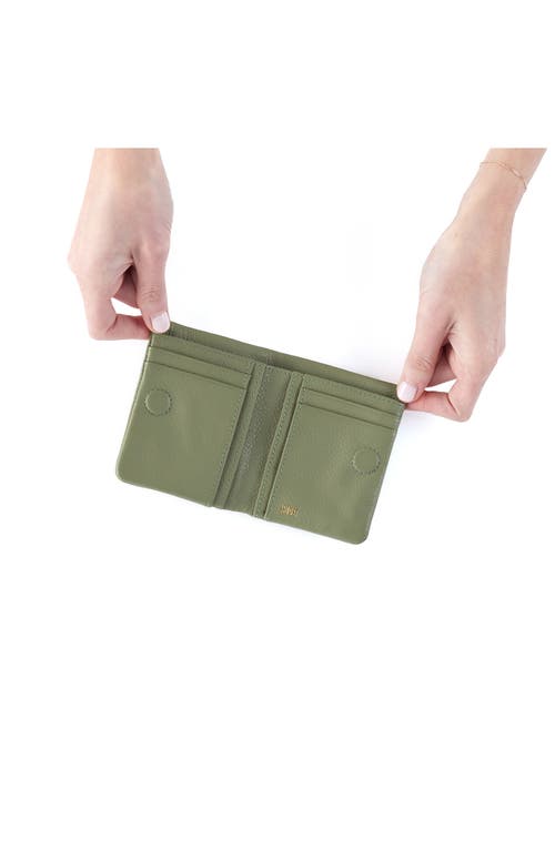 Hobo Lumen Mini Wallet In Watercress