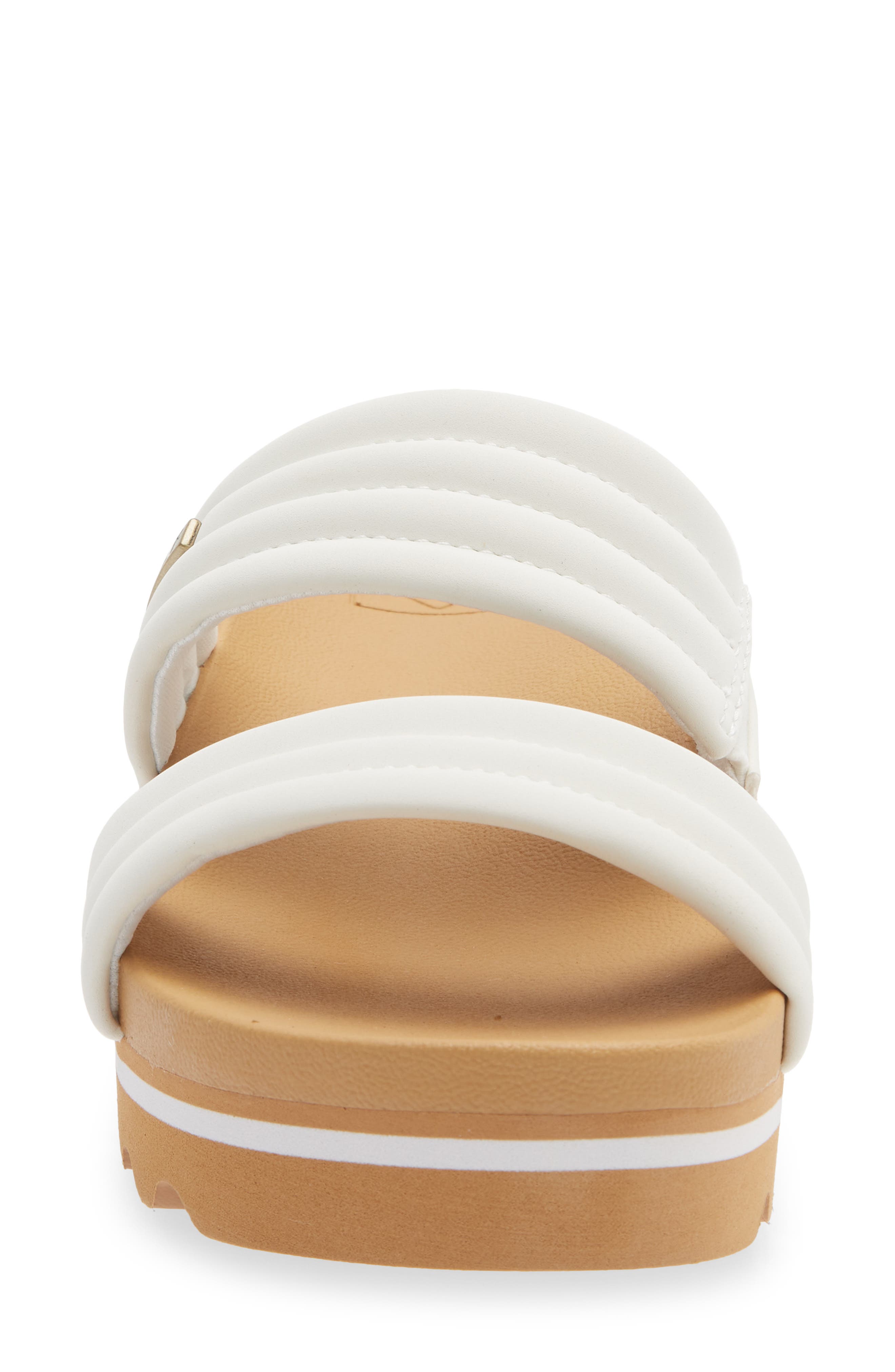 Reef Kaia 2 Bar Slide Sandal, Alternate, color, White
