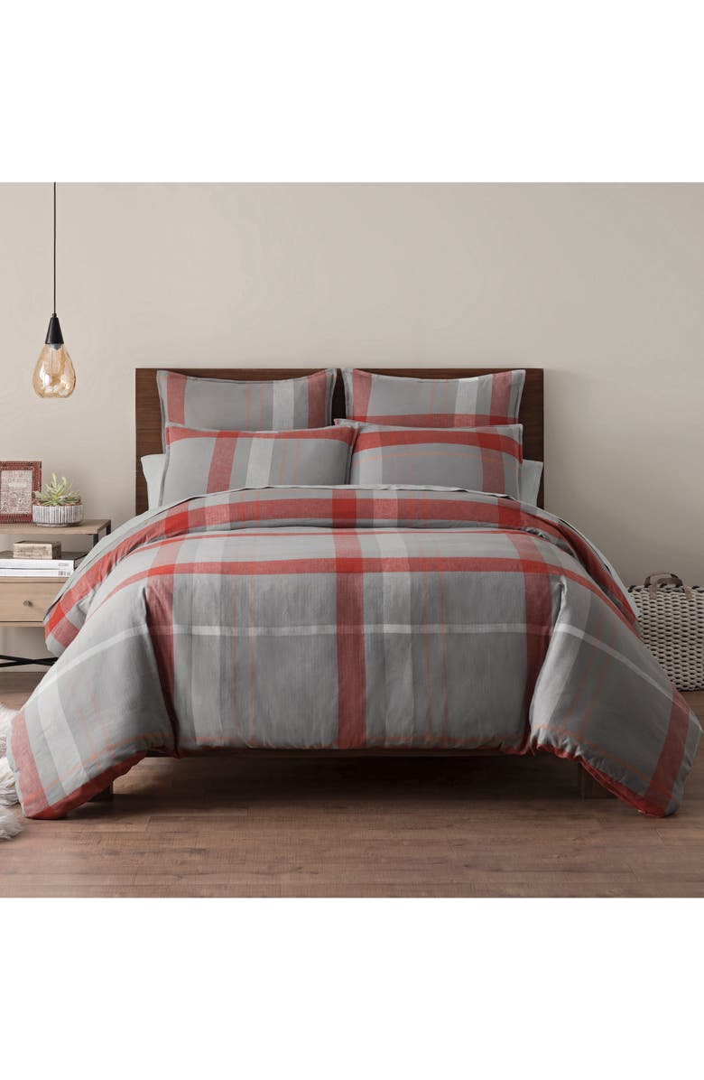 UGG<sup>®</sup> Winter Plaid Duvet Cover, Main, color,