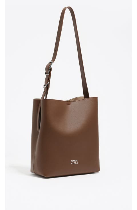 Medium Leather Carlino Bag