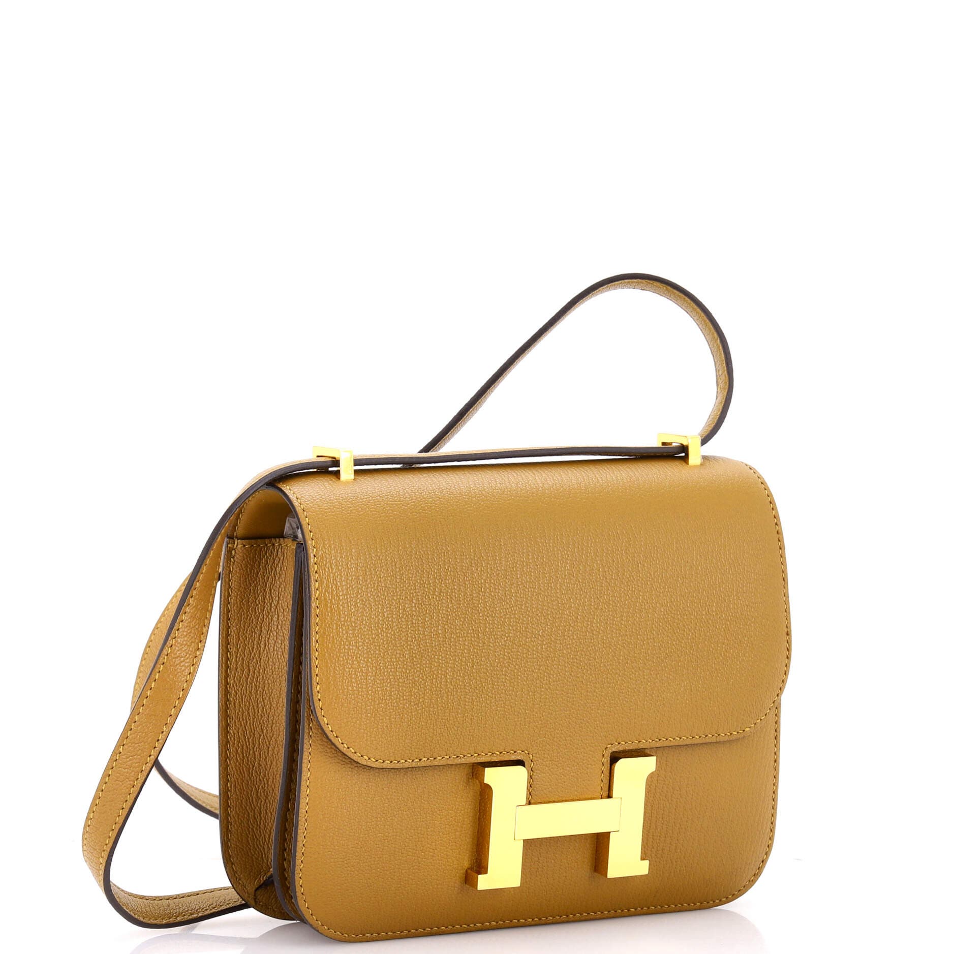 Constance NM Bag Chevre Mysore 18, Alternate, color, Metallic Gold