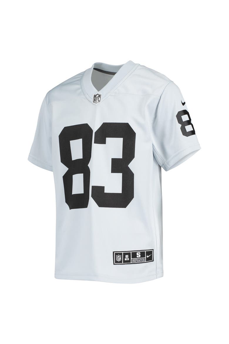 Youth Nike Darren Waller Silver Las Vegas Raiders Inverted Team Game Jersey, Alternate, color, Silver