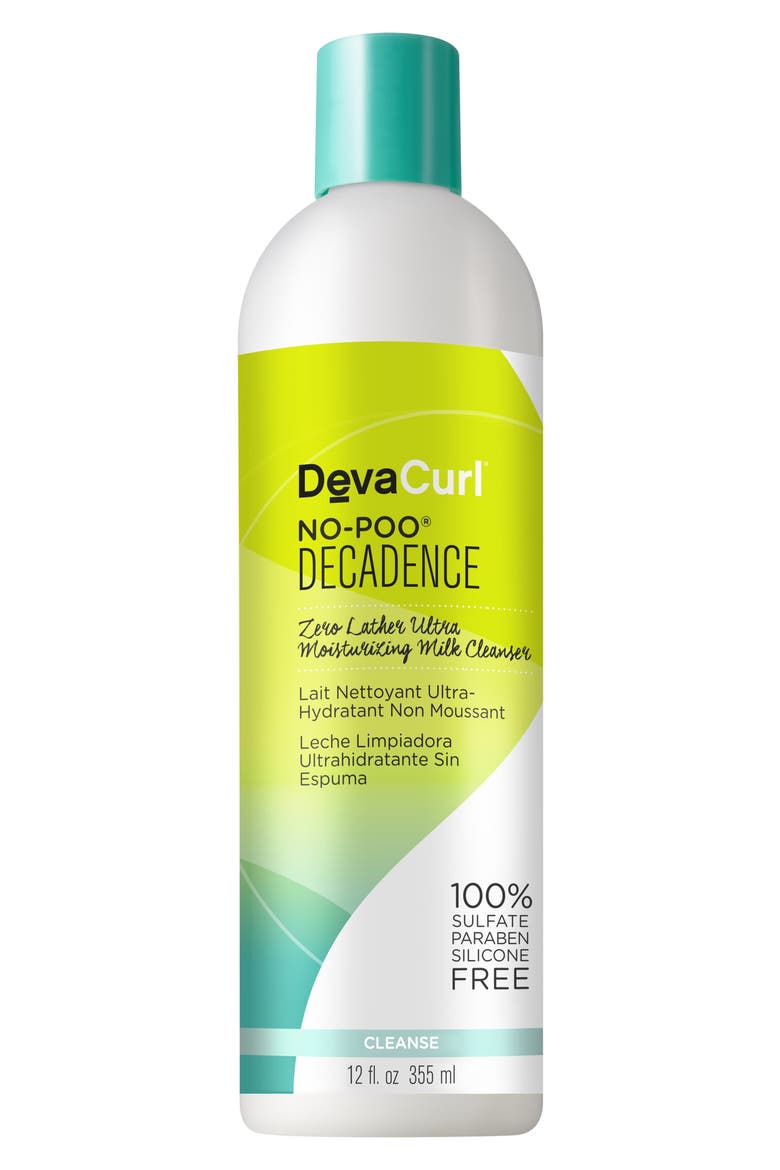 No-Poo® Decadence Zero Lather Ultra Moisturizing Milk Cleanser, Main, color, NO COLOR