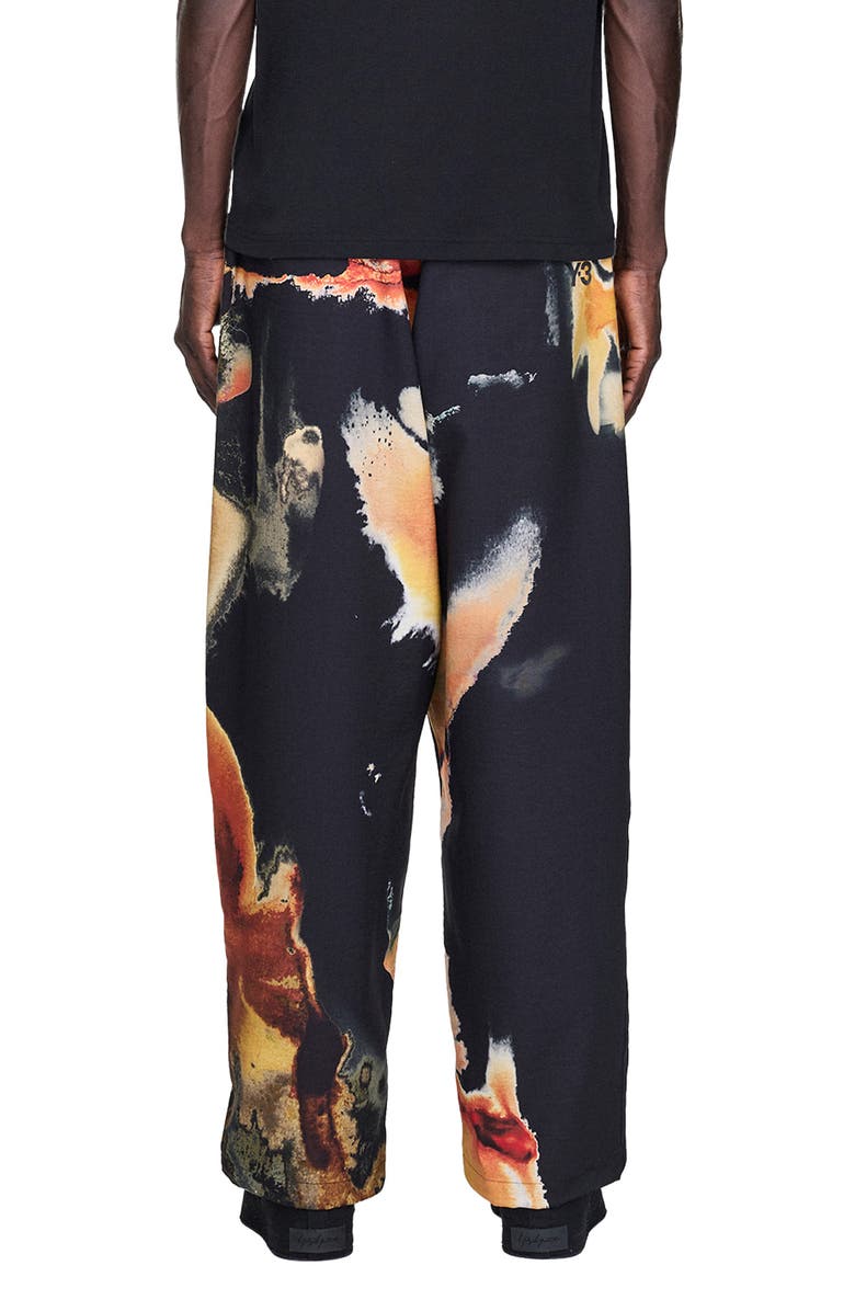 Y-3 Allover Print Sport Uniform Track Pants, Alternate, color, Black/ Multicolor