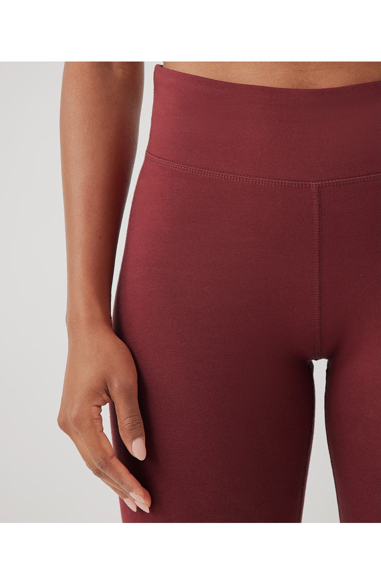 Pact Women’s Organic Cotton Go-To Legging, Alternate, color, Pine Green