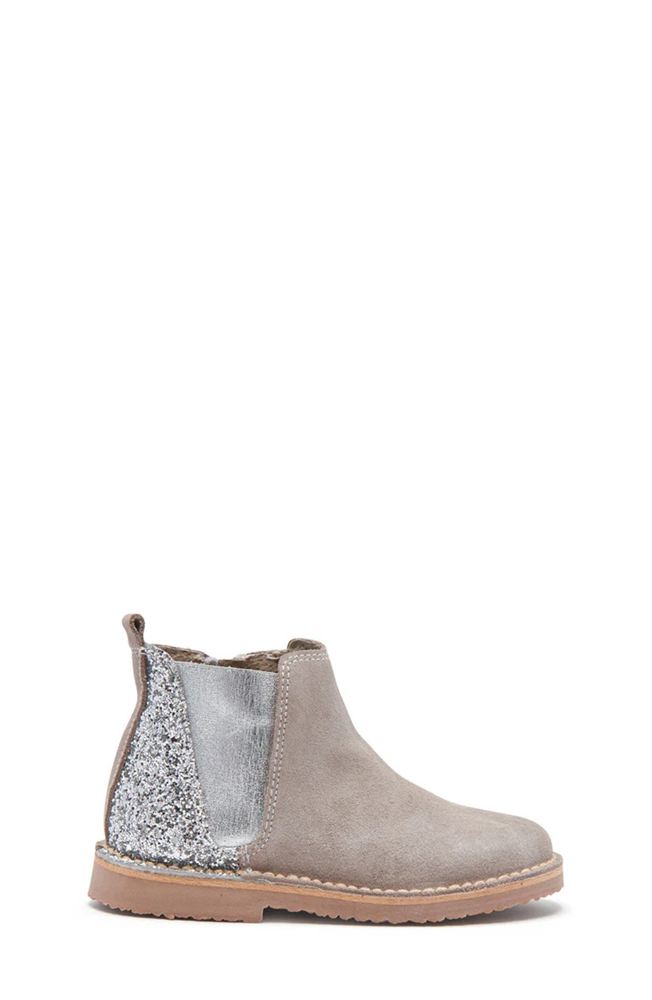 CHILDRENCHIC Kids' Olivia Chelsea Boot, Alternate, color, Taupe