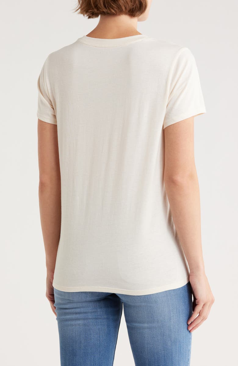 Lucky Brand Horseshoe Bouquet Graphic T-Shirt, Alternate, color, Whitecap Gray