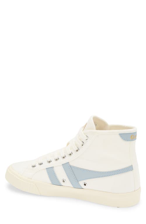 Gola Tennix Mark Cox High Top Sneaker In Metallic