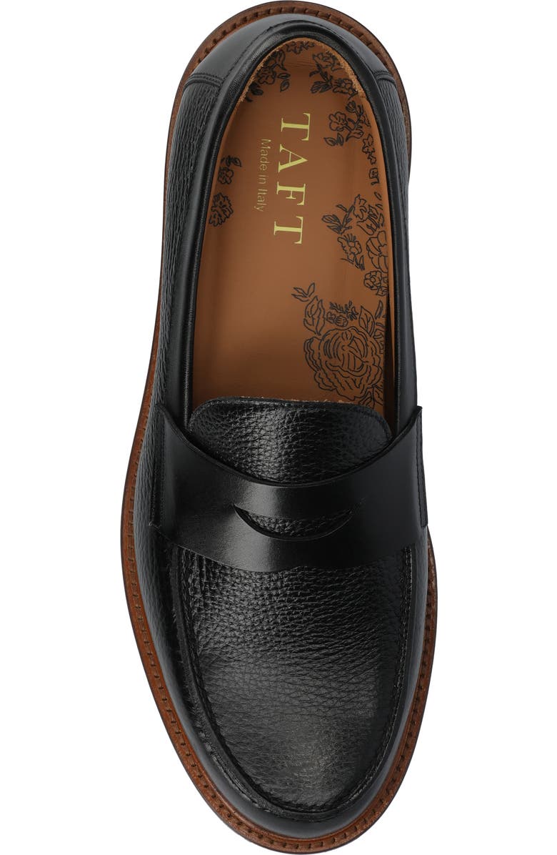 TAFT Men's Jack Penny Loafer, Alternate, color, Black