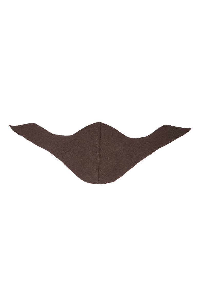 NACKIYÈ Queen's Guard Hooded Merino Wool & Cashmere Scarf, Main, color, Maroon Borsalino