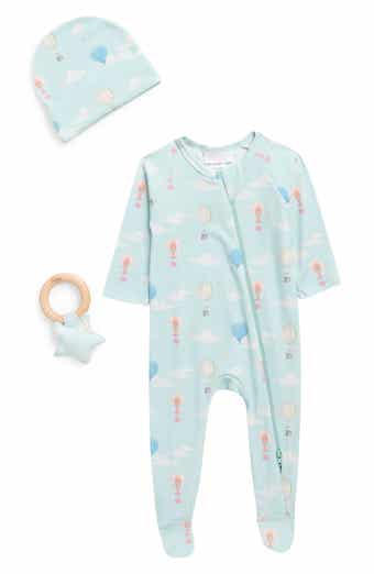 Toby Hot Air Balloon Footie, Hat & Teether Set