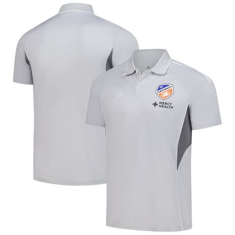 Men's adidas Silver FC Cincinnati 2025 Training Polo
