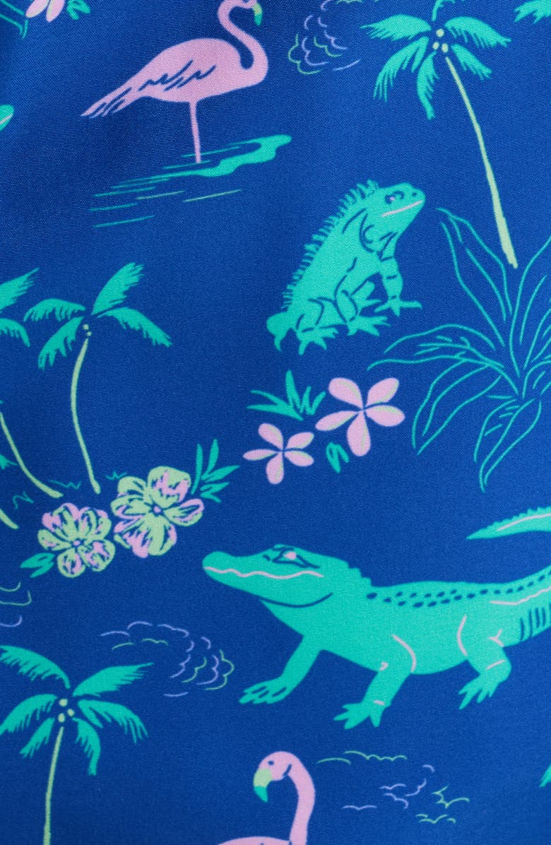 Chubbies The Swamp & Circumstance 5.5-Inch Swim Trunks, Alternate, color, Bright Blue