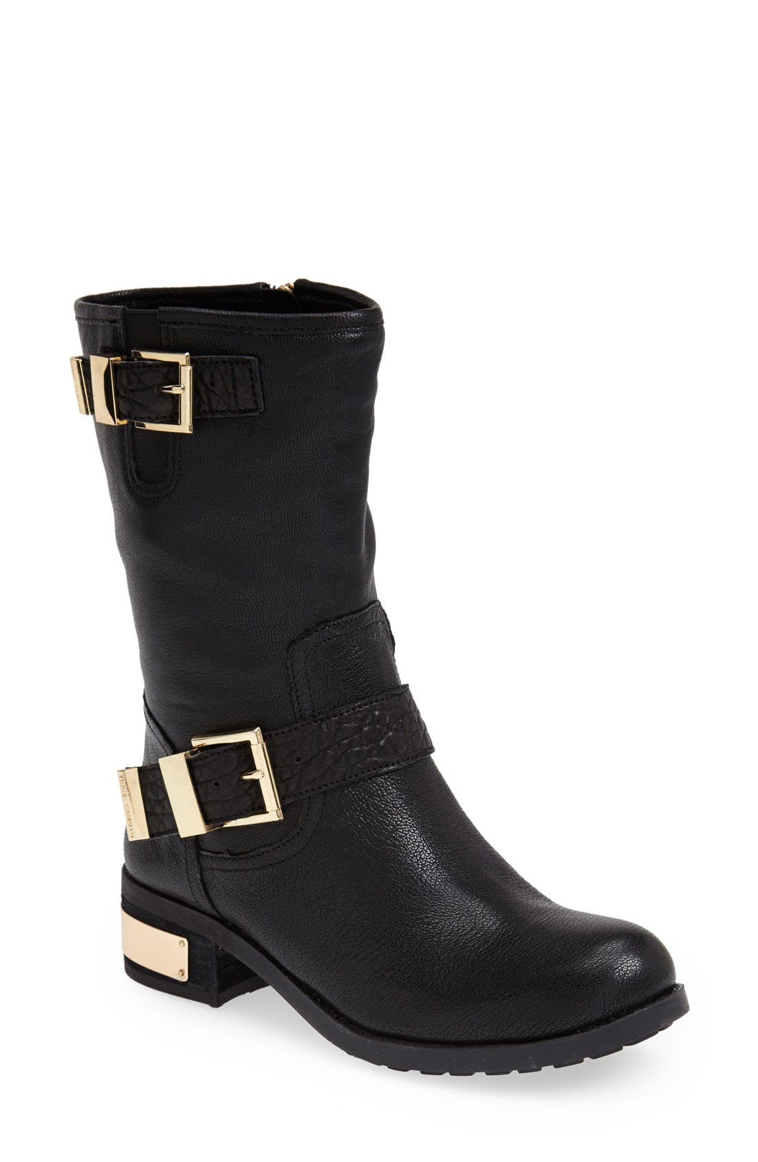 'Walda' Boot, Main, color, BLACK