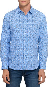 CONSTRUCT Amber Floral Woven Long Sleeve Basic