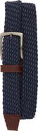 Johnston & Murphy Stretch Knit Belt